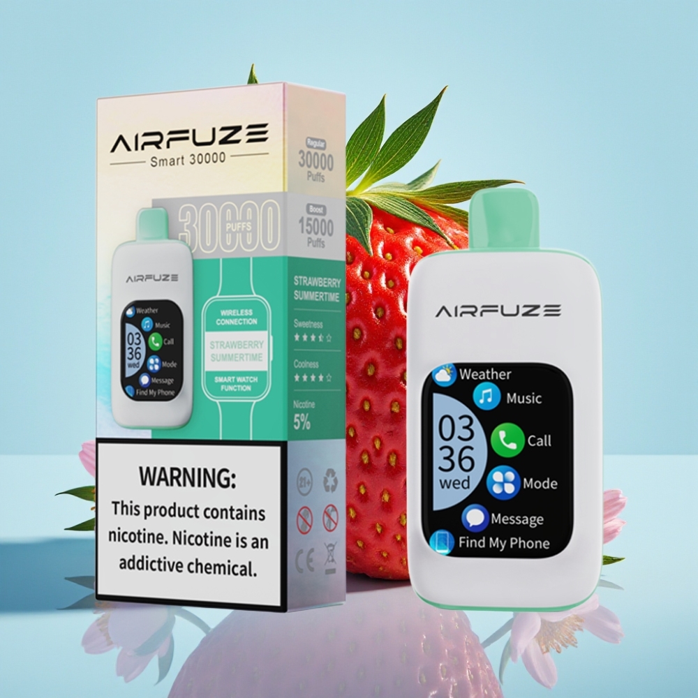 AirFuze Smart 30000 Puffs Disposable Pod TFT 5 Fresa Veraniega