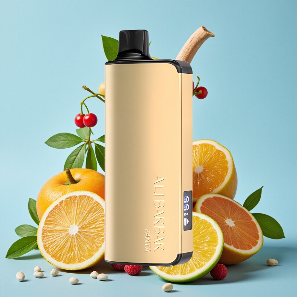 Alibarbar Ingot 22ml 9000 Puffs 2350mAh Sabor Fanta
