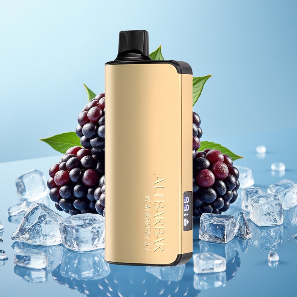 Alibarbar Ingot 9000 Puffs 22ml 2350mAh LED Zarzamora Helada