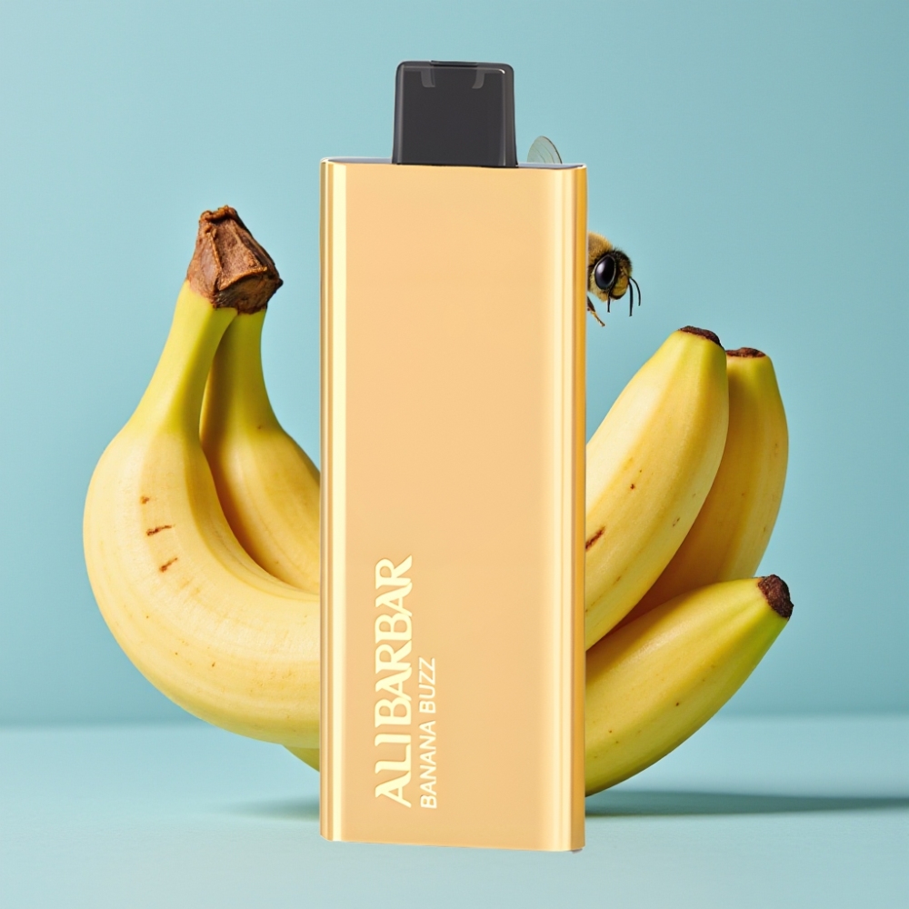 Alibarbar Pandora 7000 Puffs 17 ml Sabor Plátano Energético