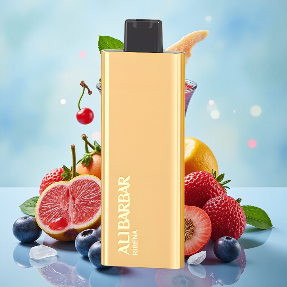 Alibarbar Pandora 7000 Puffs 17 ml Sabor Ribena Vape Desechable