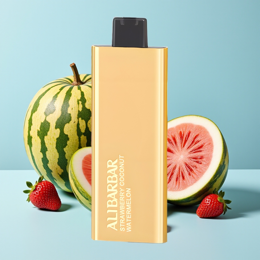 Alibarbar Pandora 7000 Puffs 17ml Fresa Coco Sandía Vape Desechable