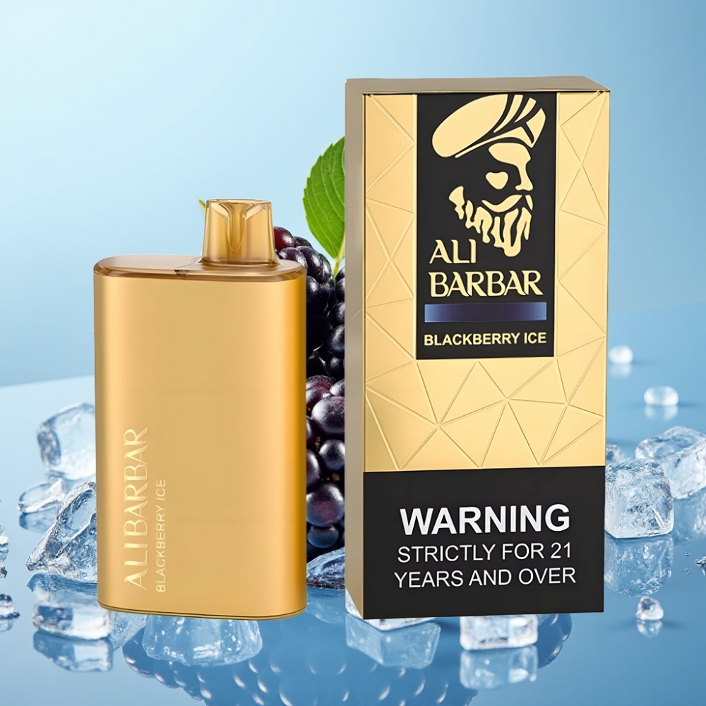 Alibarbar Rich 8000 Puffs Desechable Vape 20ml 2000mAh Zarzamora Helada