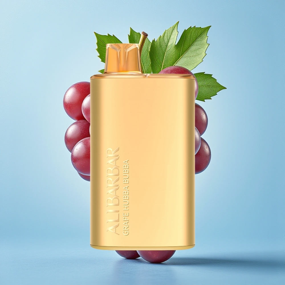 Alibarbar Rich 8000 Puffs Vape Desechable 20ml 2000mAh Uva Hubba Bubba