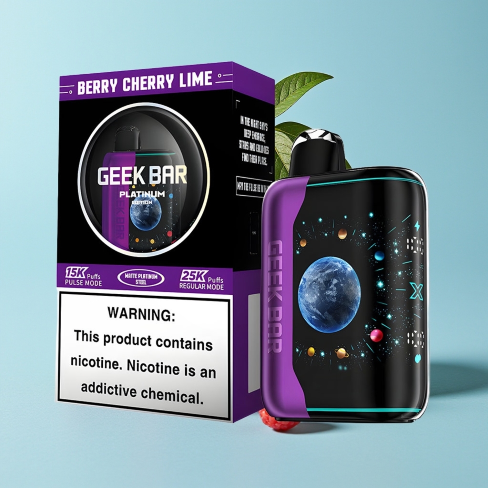 GEEK BAR Platinum Edition 25000 Puffs Baya Cereza Lima