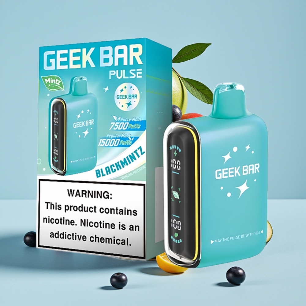 Geek Bar Pulse 15000 16ML 5 650mAh USB-C Edición Menta Colombia wholesale vape