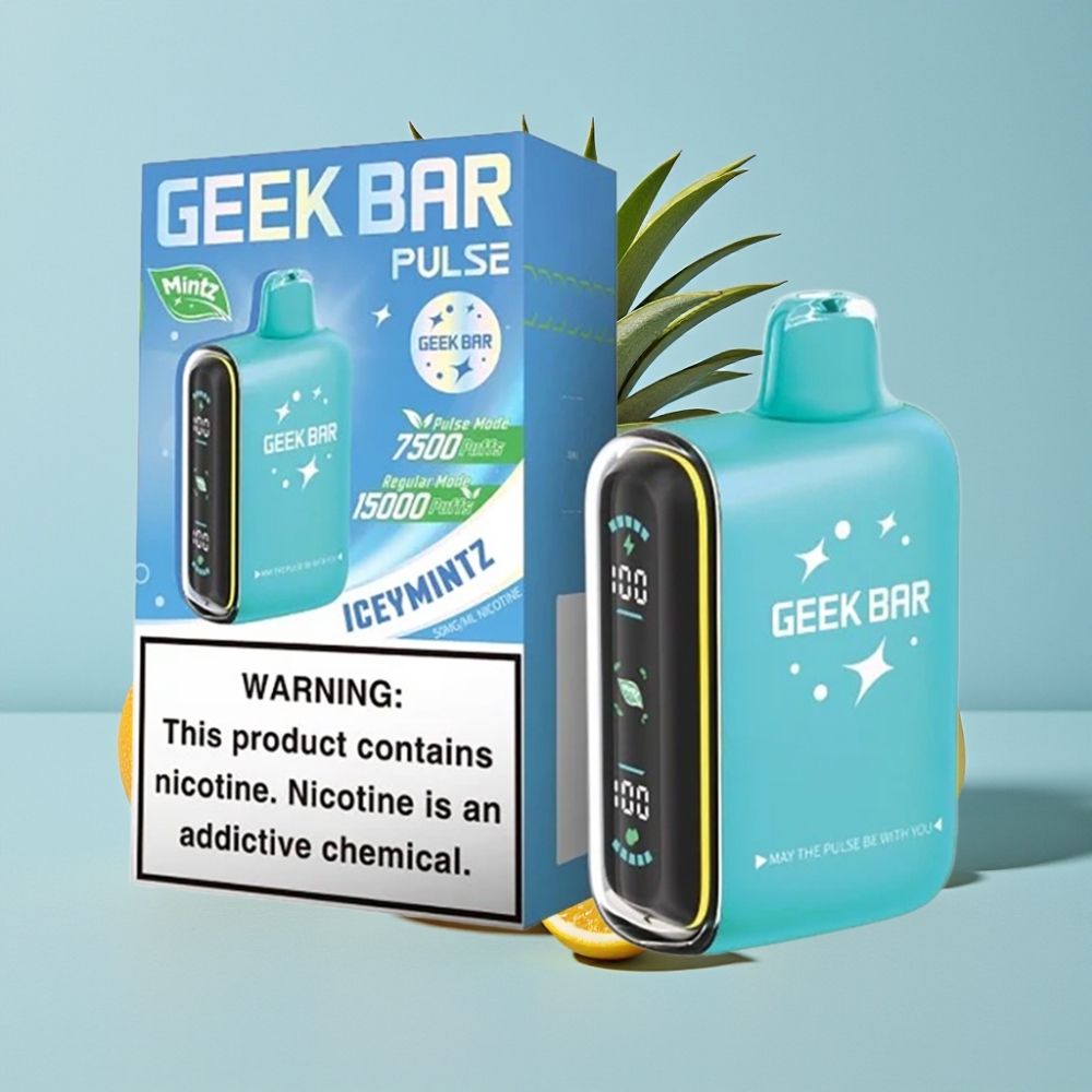 Geek Bar Pulse 15000 16ML 5 650mAh USB-C Edición Menta Colombia wholesale vape