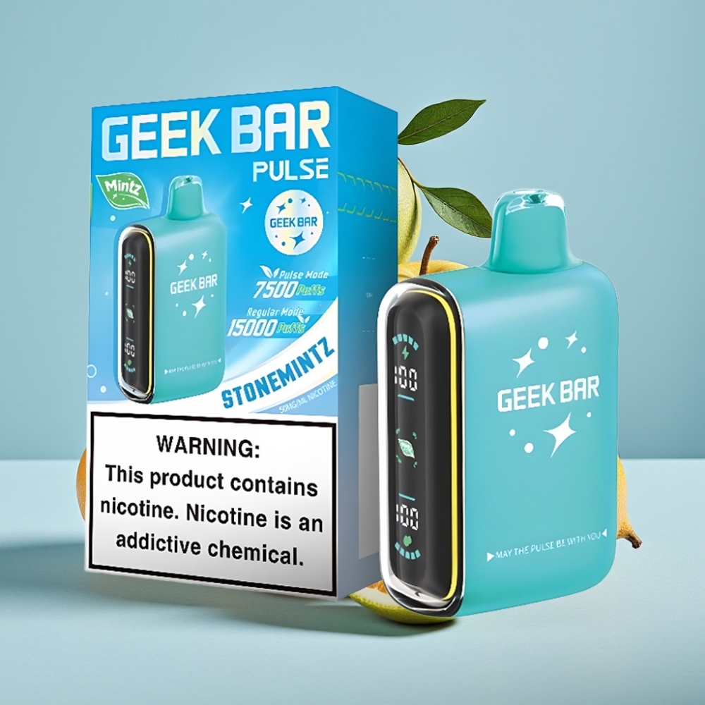 Geek Bar Pulse 15000 16ML 5 650mAh USB-C Edición Menta Colombia wholesale vape