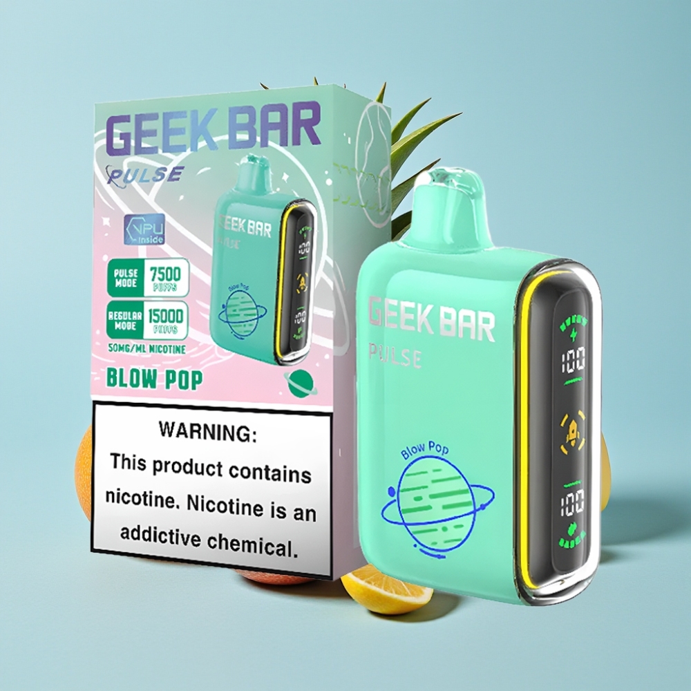 Geek Bar Pulse 15000 Puffs 16ML 5 USB-C 650mAh Edición Planeta