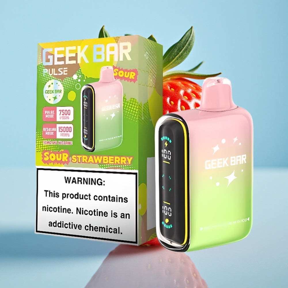Geek Bar Pulse 15000 Puffs 16ML 5 USB-C Ajustable Sabor Ácido