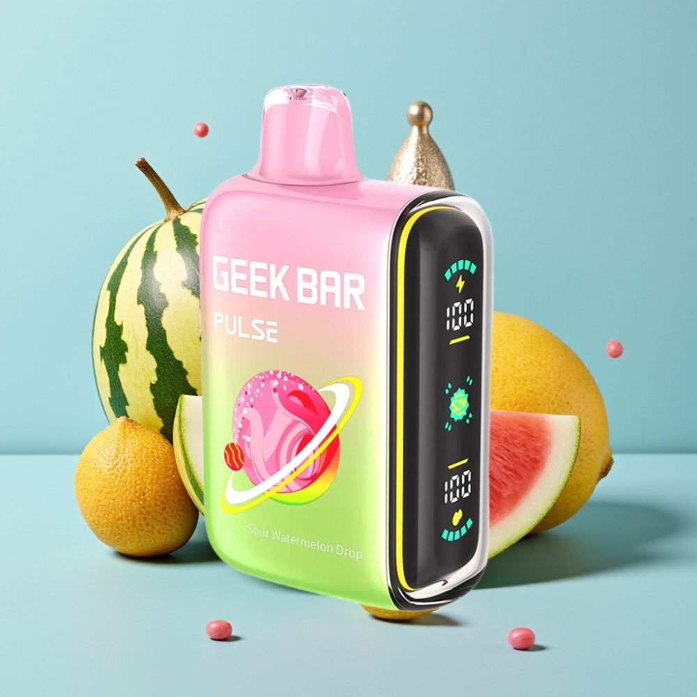 Geek Bar Pulse 15000 Puffs 16ML 5 USB-C Ajustable Sabor Ácido