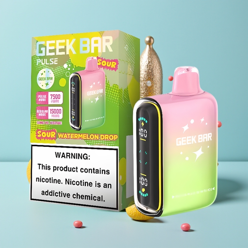 Geek Bar Pulse 15000 Puffs 16ML 5 USB-C Ajustable Sabor Ácido