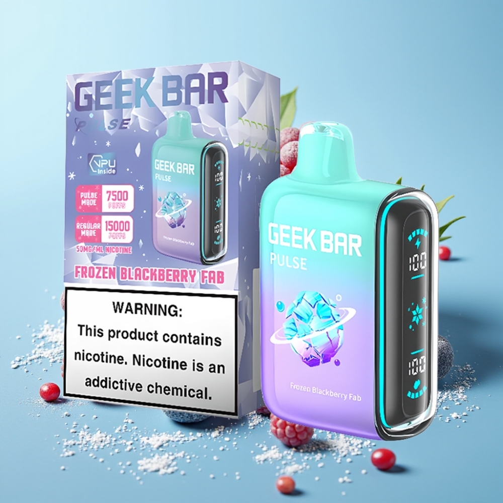 Geek Bar Pulse 15000 Puffs 16ML 5 USB-C Edición Congelada