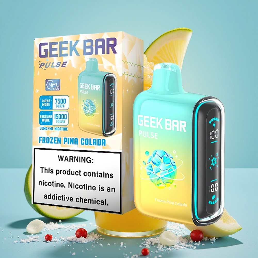 Geek Bar Pulse 15000 Puffs 16ML 5 USB-C Edición Congelada