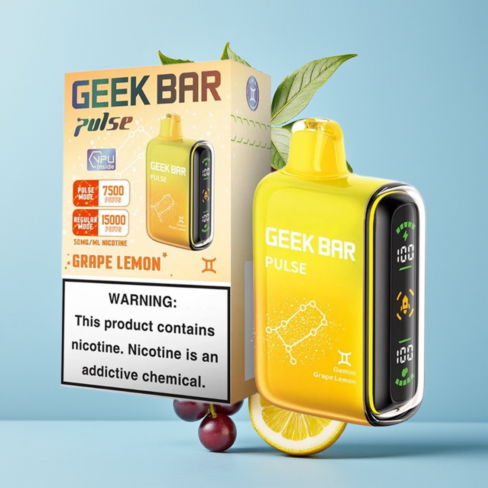 Geek Bar Pulse 15000 Puffs 16ML 5 USB-C Edición Zodiaco