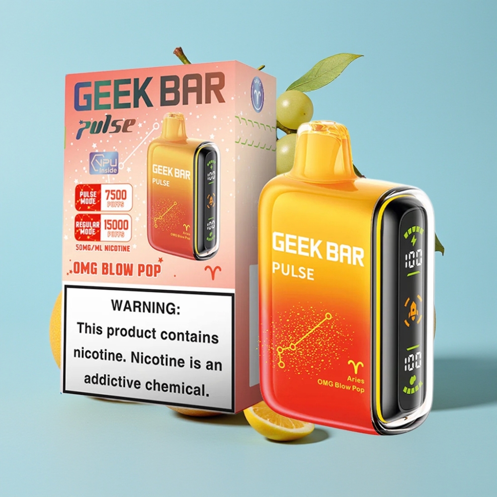 Geek Bar Pulse 15000 Puffs 16ML 5 USB-C Edición Zodiaco