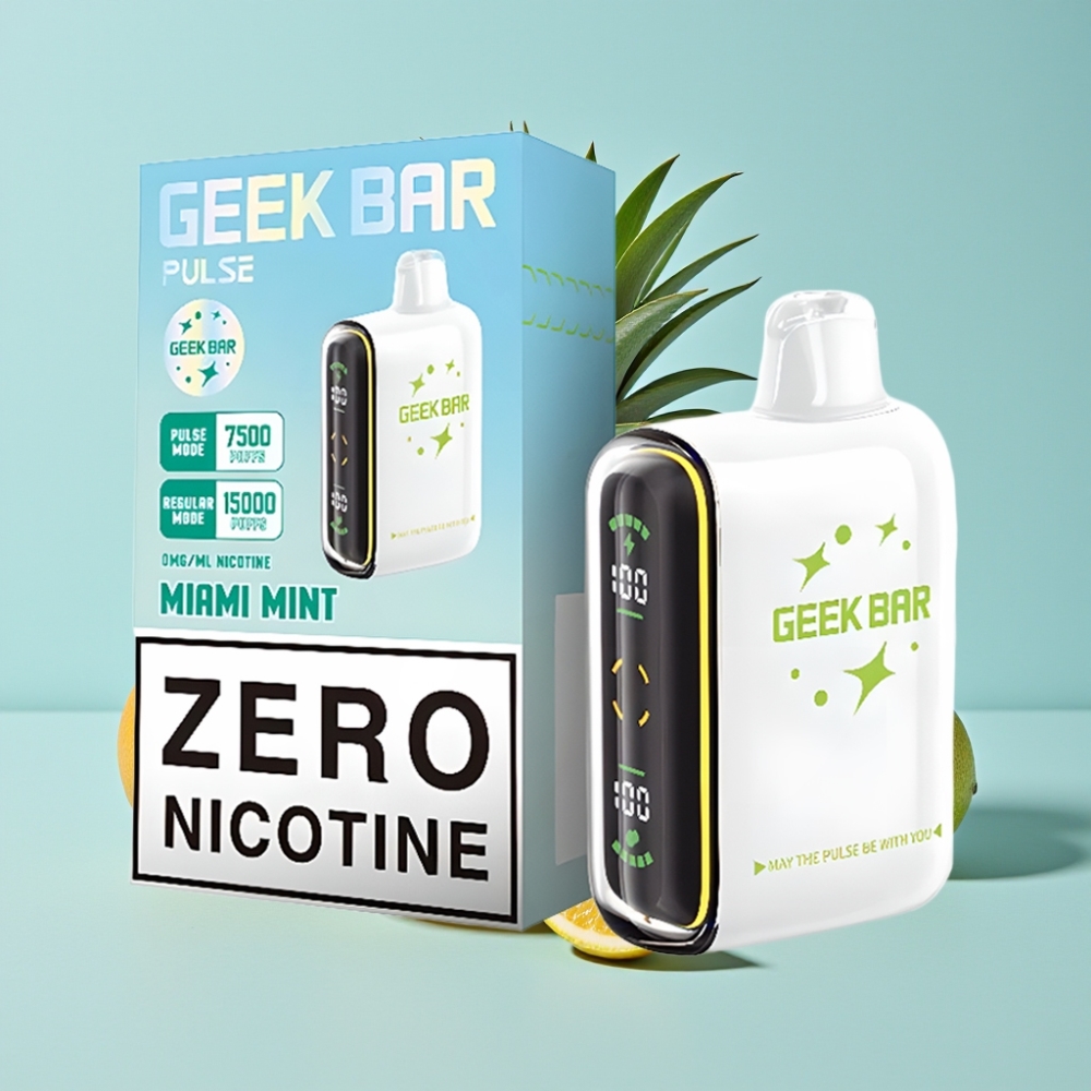 Geek Bar Pulse 15000 Puffs 16ML 5 USB-C Flujo Ajustable 650mAh