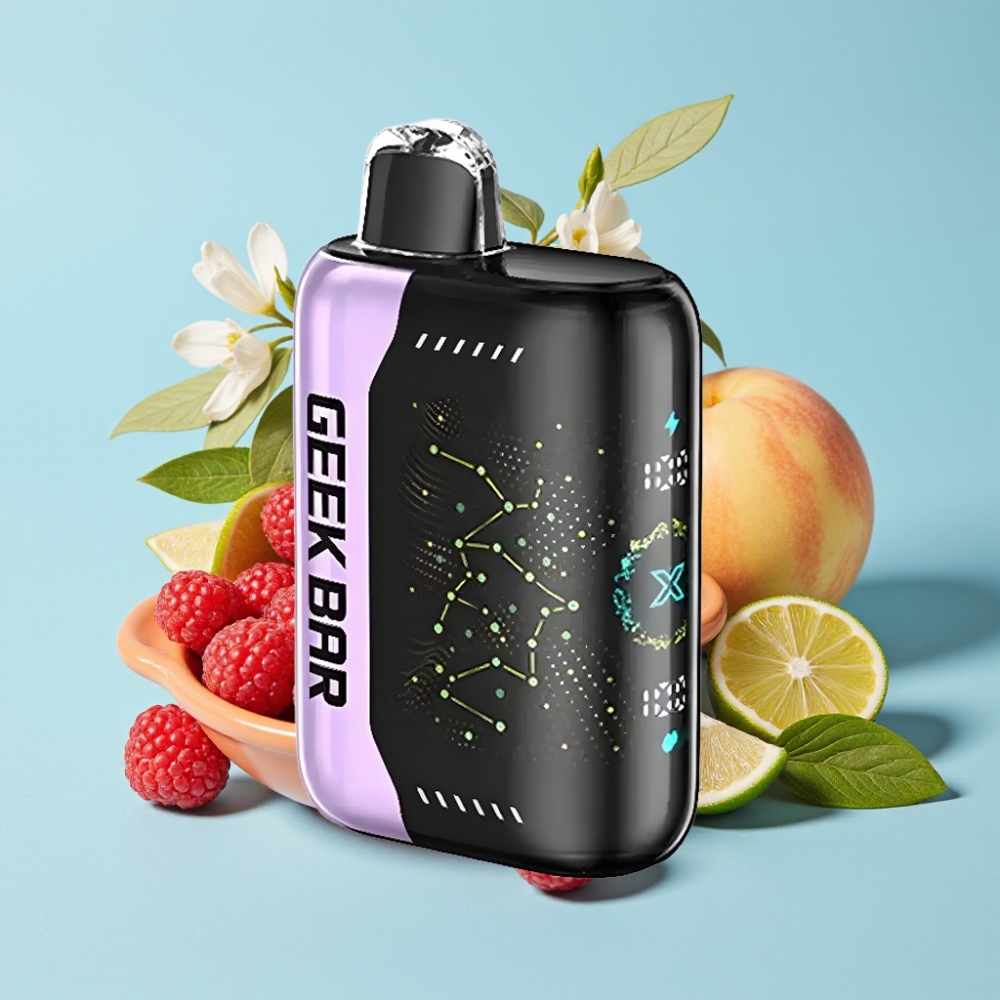 Geek Bar Pulse X 25000 Puffs 18mL Pantalla 3D USB-C Bobina Dual