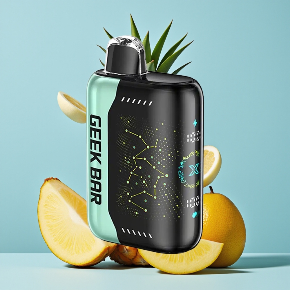 Geek Bar Pulse X 25000 Puffs 18mL Pantalla 3D USB-C Bobina Dual