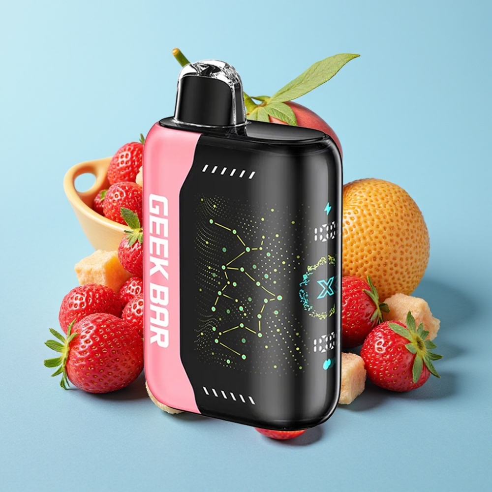 Geek Bar Pulse X 25000 Puffs 18mL Pantalla 3D USB-C Bobina Dual
