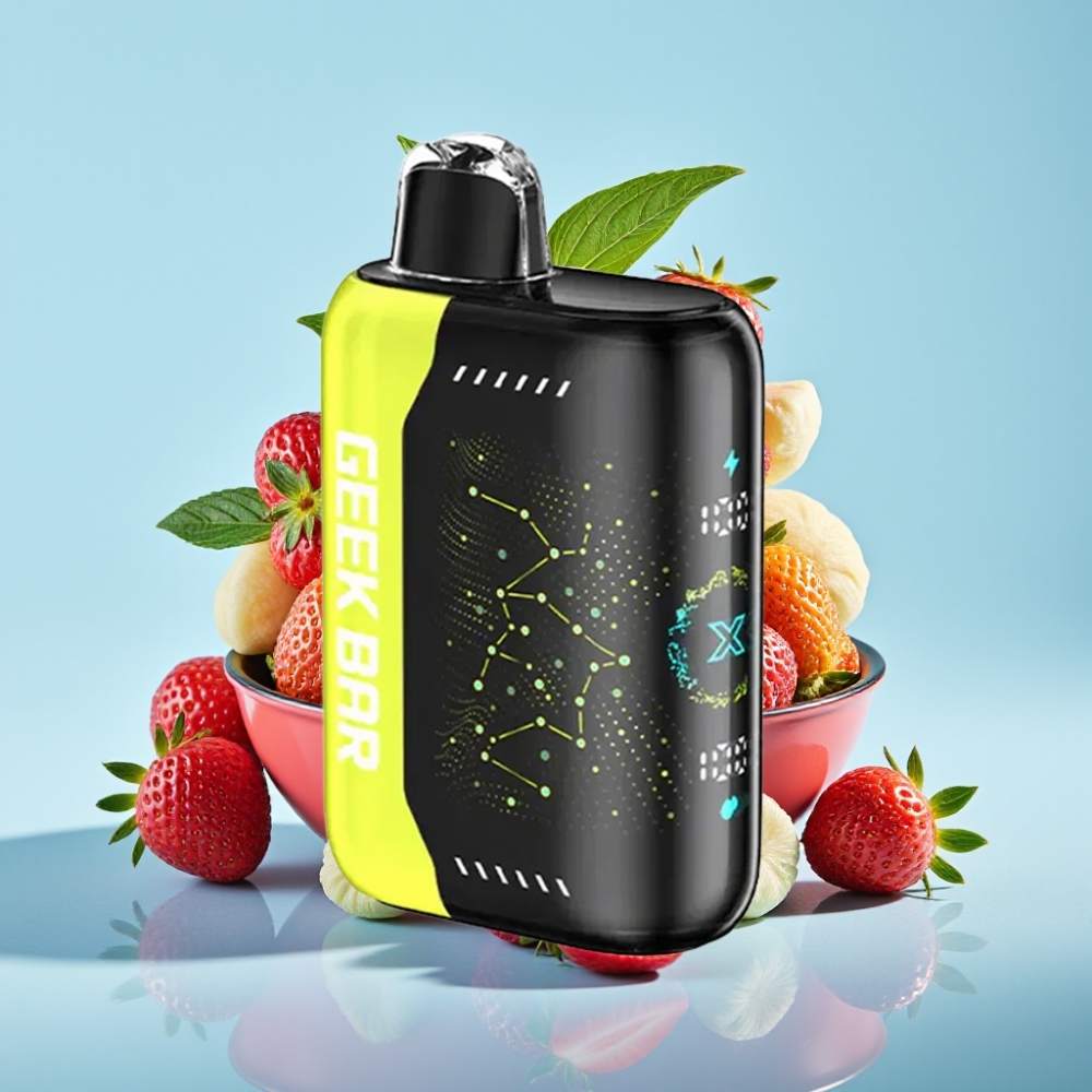 Geek Bar Pulse X 25000 Puffs 18mL Pantalla 3D USB-C Bobina Dual