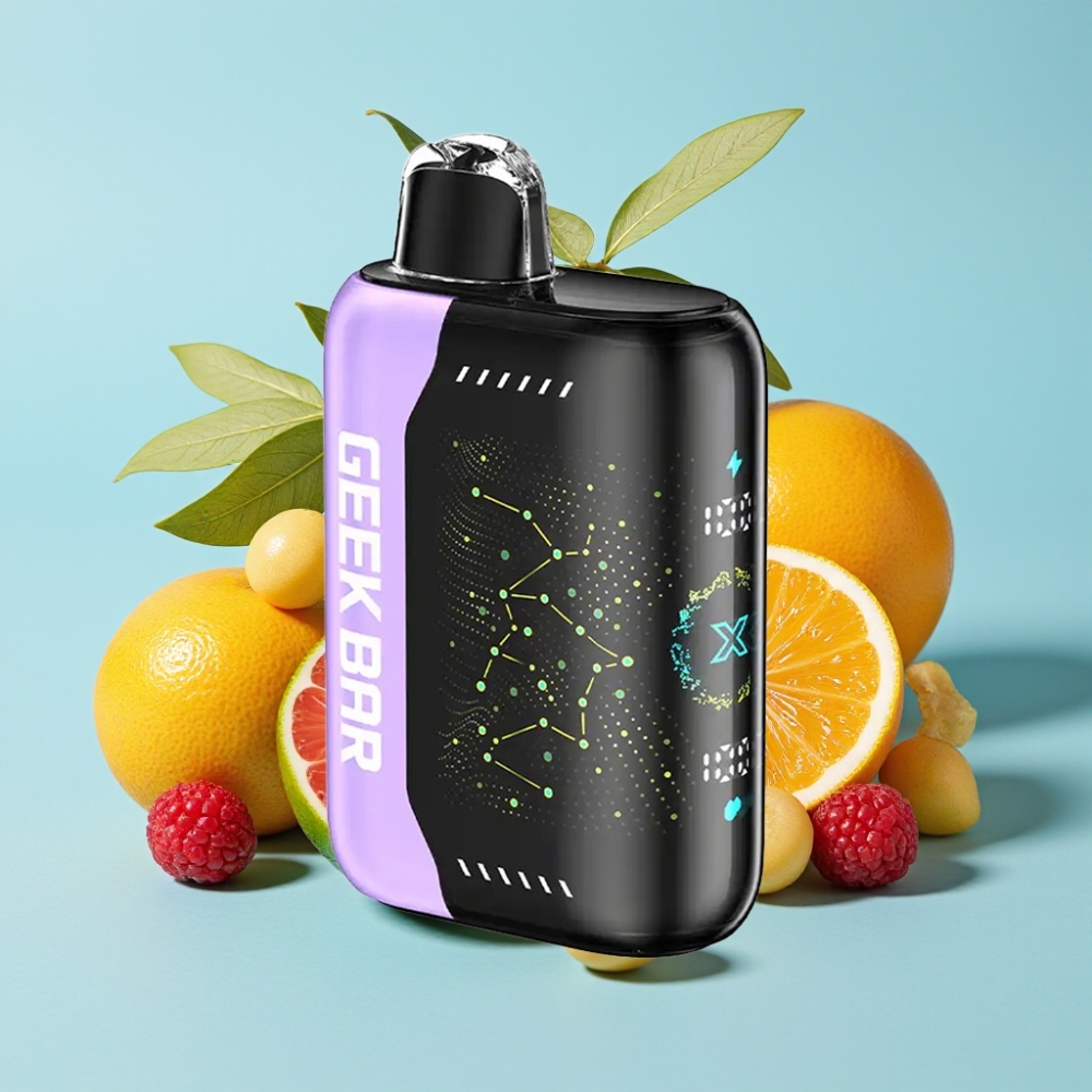 Geek Bar Pulse X 25000 Puffs 18mL Pantalla 3D USB-C Bobina Dual