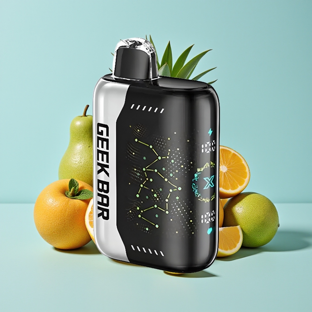 Geek Bar Pulse X 25000 Puffs 18mL Pantalla 3D USB-C Bobina Dual
