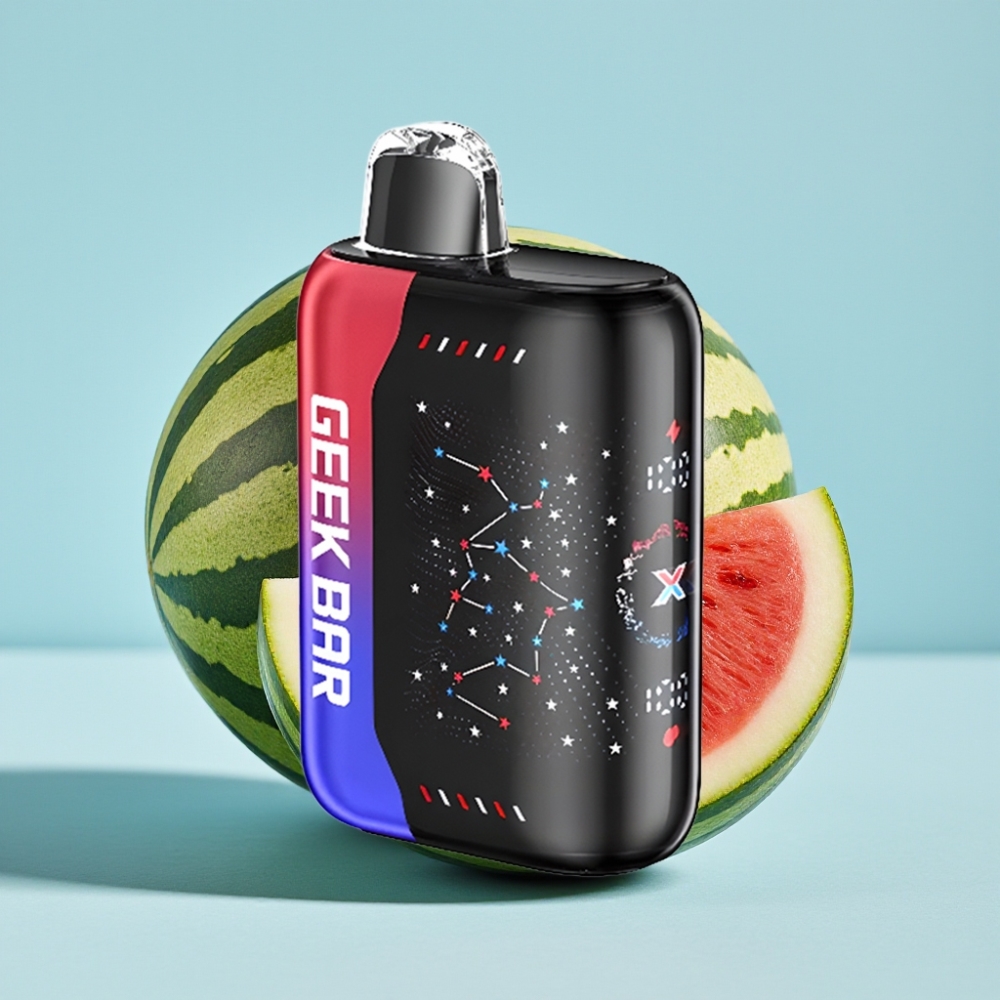 Geek Bar Pulse X 25000 Puffs 18mL Pantalla 3D USB-C Doble Malla Edición Patriota