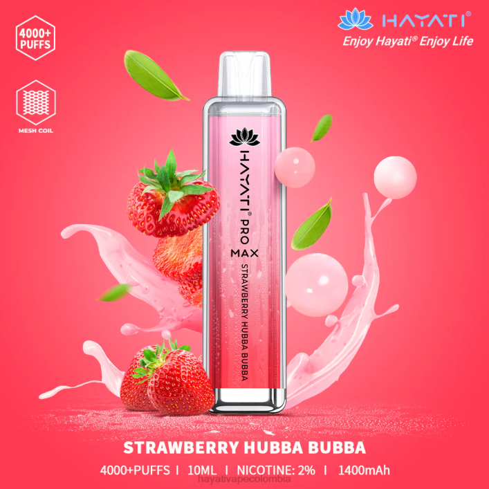 Hayati Bogotá - 0NLV140 Hayati Pro Max desechable fresa hubba bubba