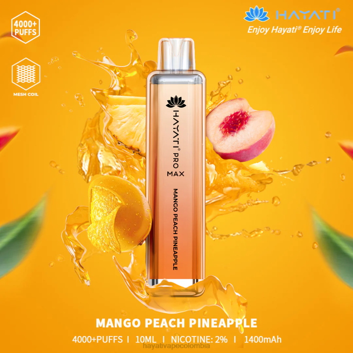 mango durazno piña