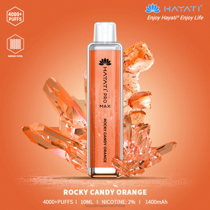 naranja caramelo rocoso
