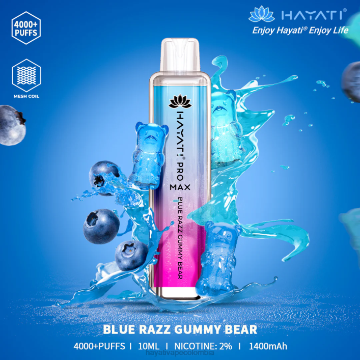 osito de goma azul razz