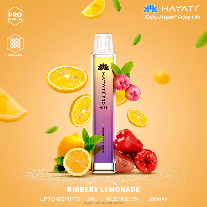 Hayati Bogotá - 0NLV20 Hayati Pro Mini desechable limonada de ribery