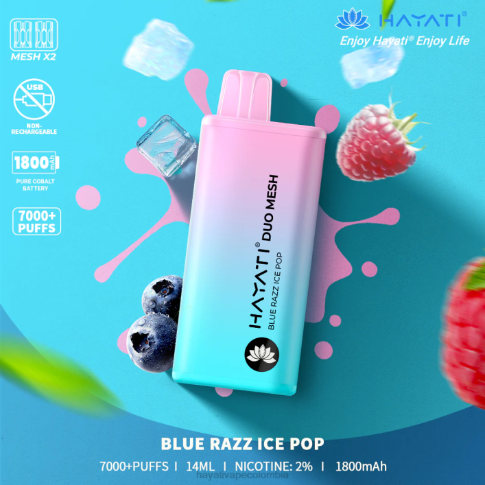 paleta helada azul razz