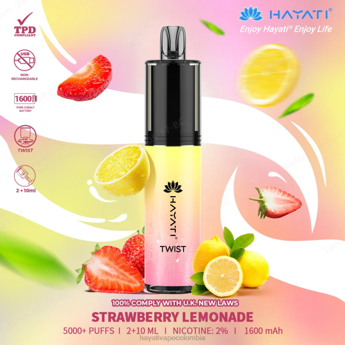 limonada de fresa