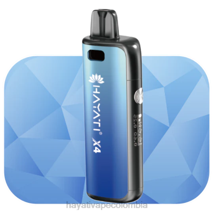Hayati flavour vapes - 0NLV63 Hayati X4 sistema de cápsulas recargables azul torrencial