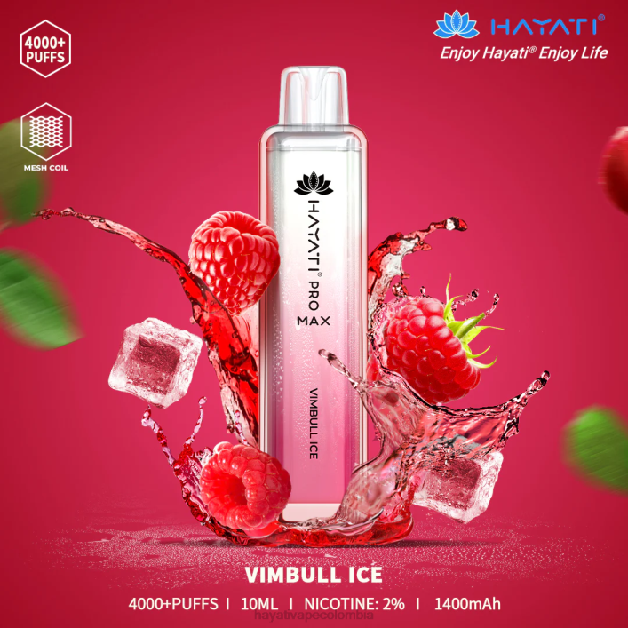 Hayati vape near me - 0NLV126 Hayati Pro Max desechable hielo vimbull