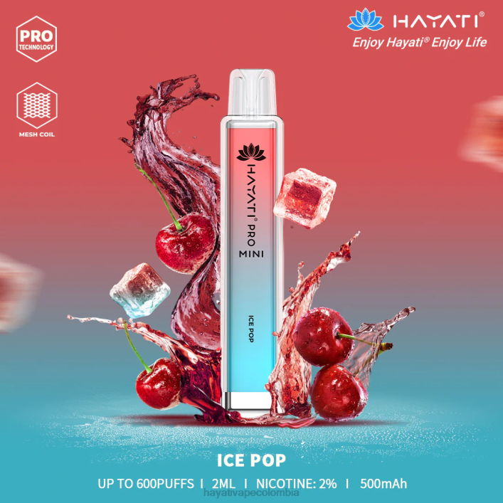 Hayati vape review - 0NLV18 Hayati Pro Mini desechable estallido del hielo