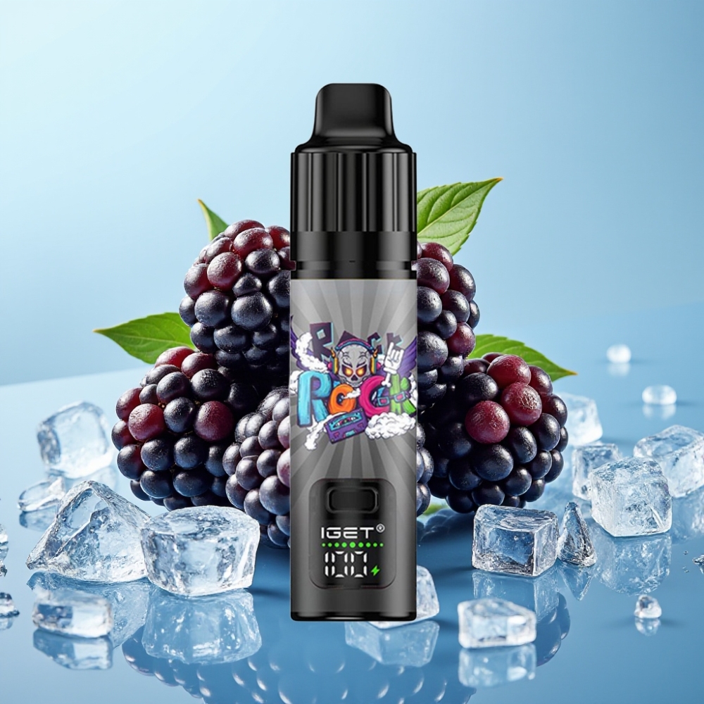 IGET BAR PLUS S3 POD 10000 Caladas 18ml Zarzamora Helada Vape Desechable