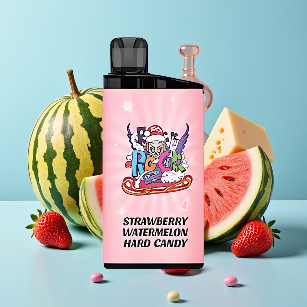 caramelo duro de fresa y sandia