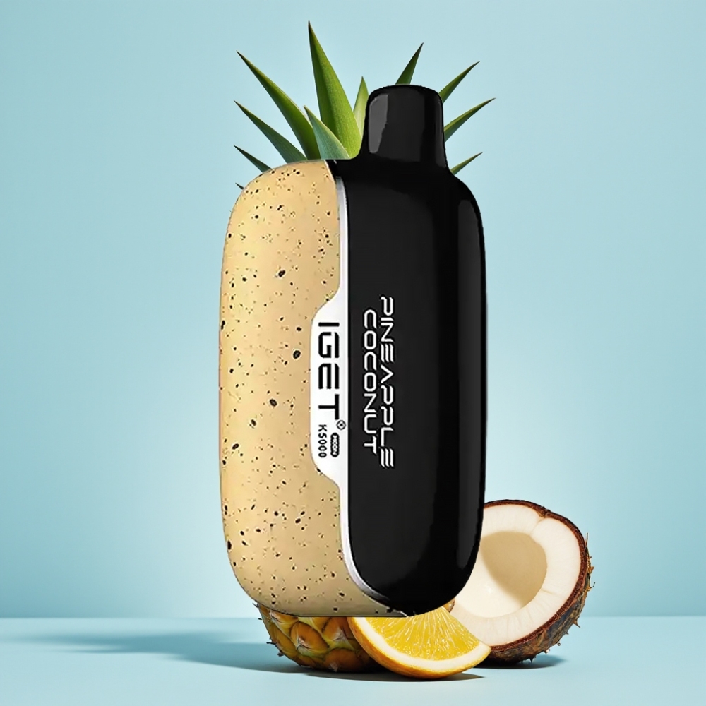 IGET Moon K5000 Pitadas Vape Desechable Piña Coco 815g PC 135 Ohm