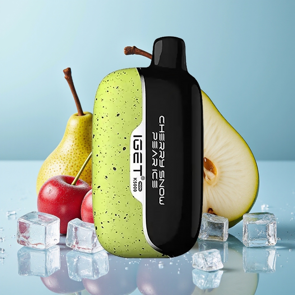 IGET Moon K5000 Puffs 815g PC 135 Ohm 495x253x994mm Cereza Nieve Pera Hielo