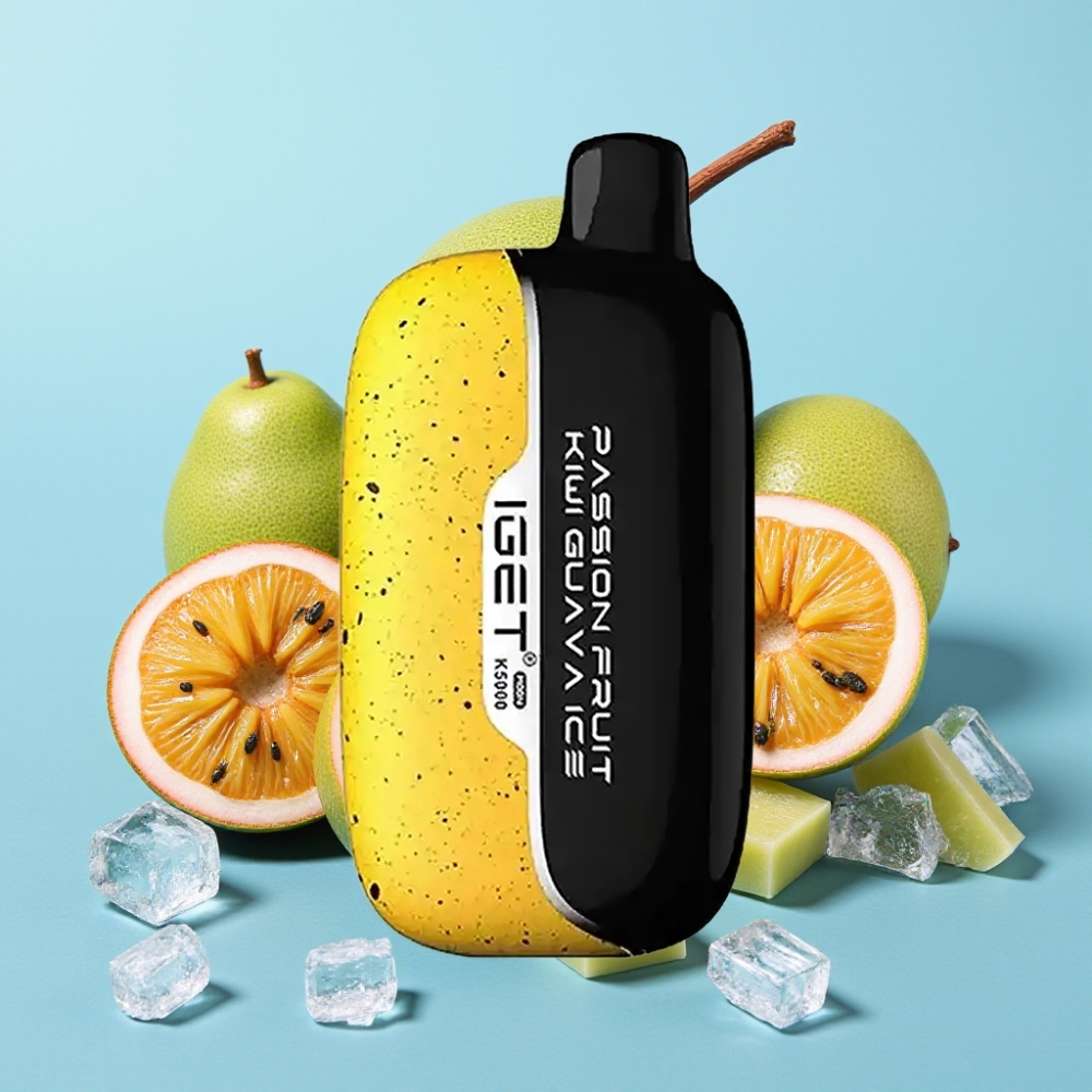 IGET Moon K5000 Puffs 815g PC 135 Ohm 495x253x994mm Maracuyá Kiwi Guayaba Hielo