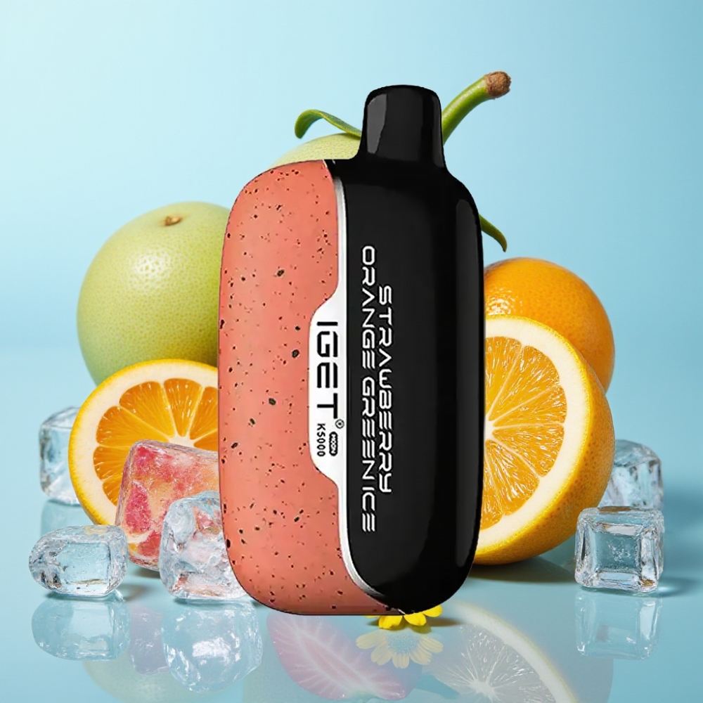 IGET Moon K5000 Puffs 815g PC 135 Ohm Fresa Naranja Verde Hielo