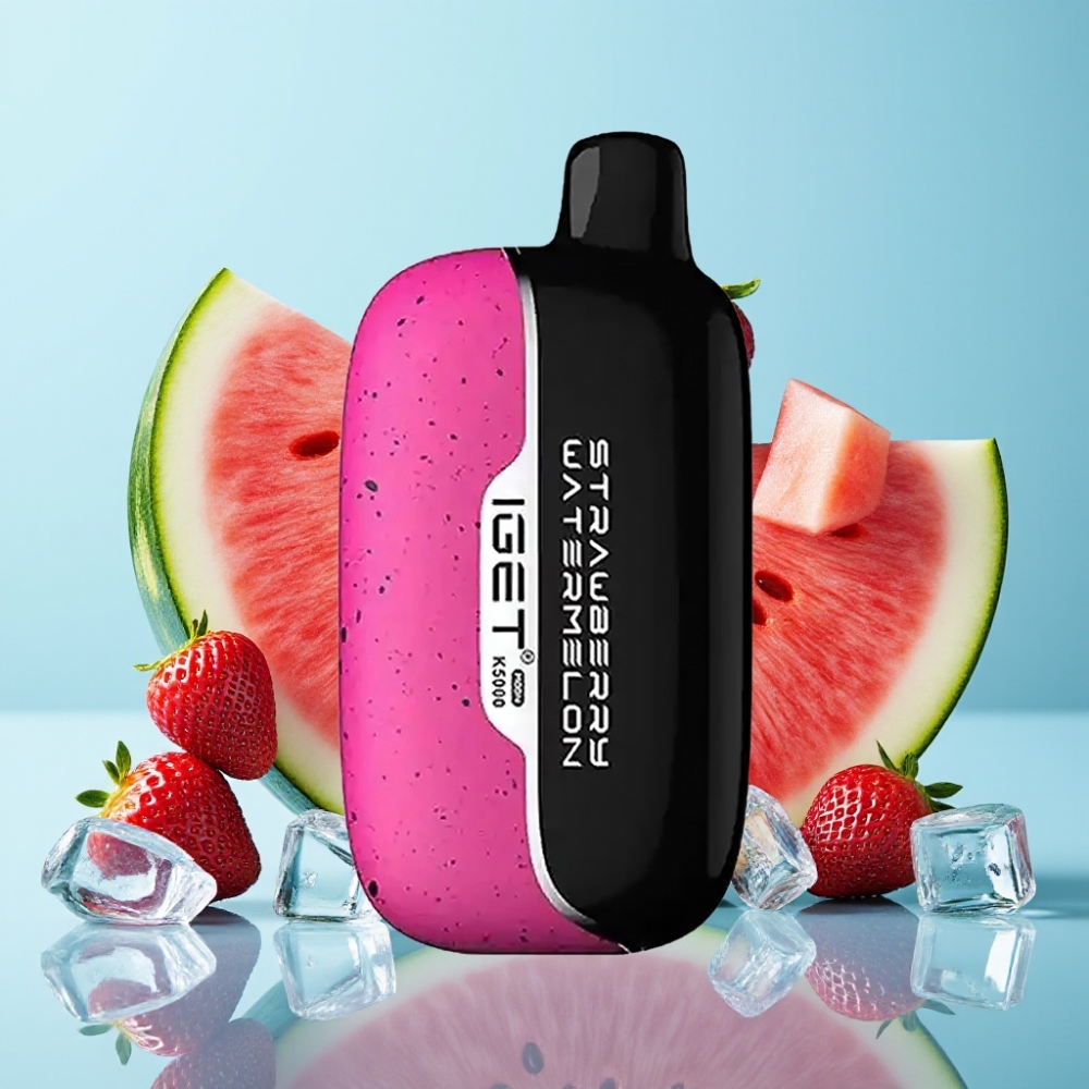 IGET Moon K5000 Puffs Desechable 815g Fresa Sandía Hielo PC 135 Ohm