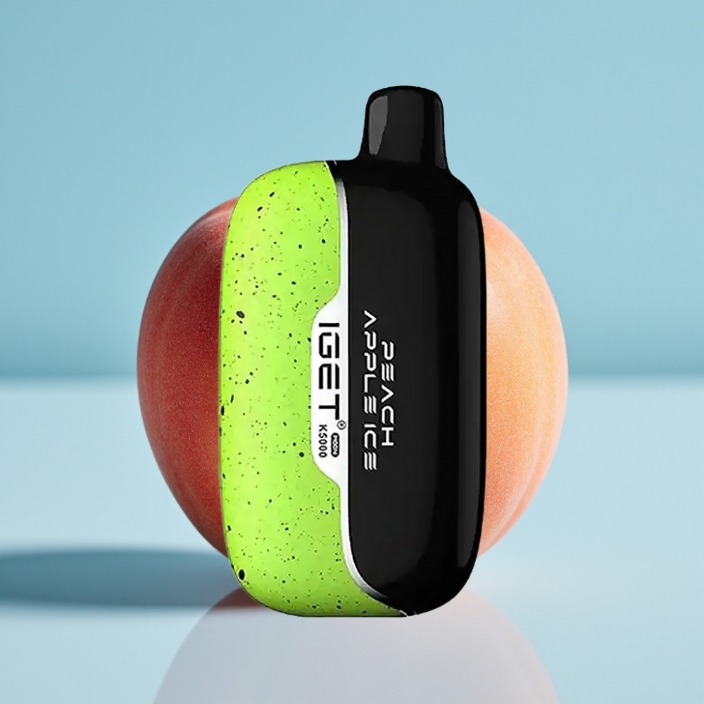 IGET Moon K5000 Puffs Duradero PC 815g Melocotón Manzana