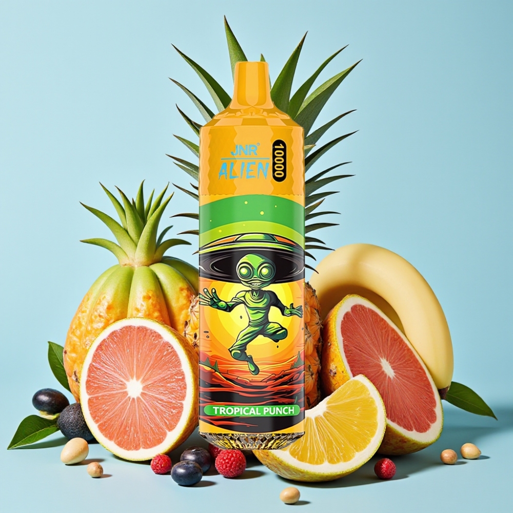 JNR Alien 10000 Puffs 850mAh Tipo-C 20ml Punch Tropical