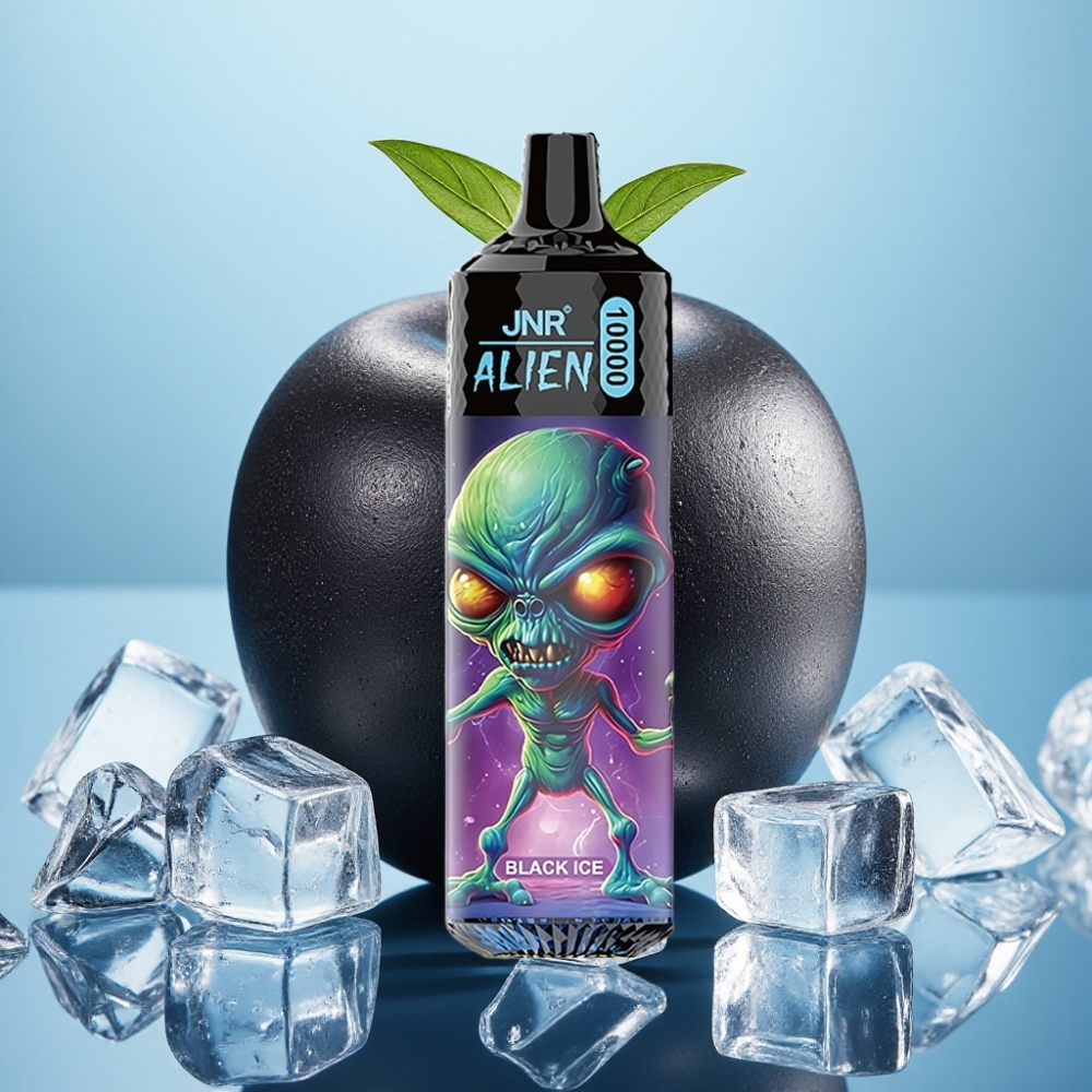 JNR Alien 10000 Puffs 850mAh Tipo-C Negro Hielo Colombia wholesale vape