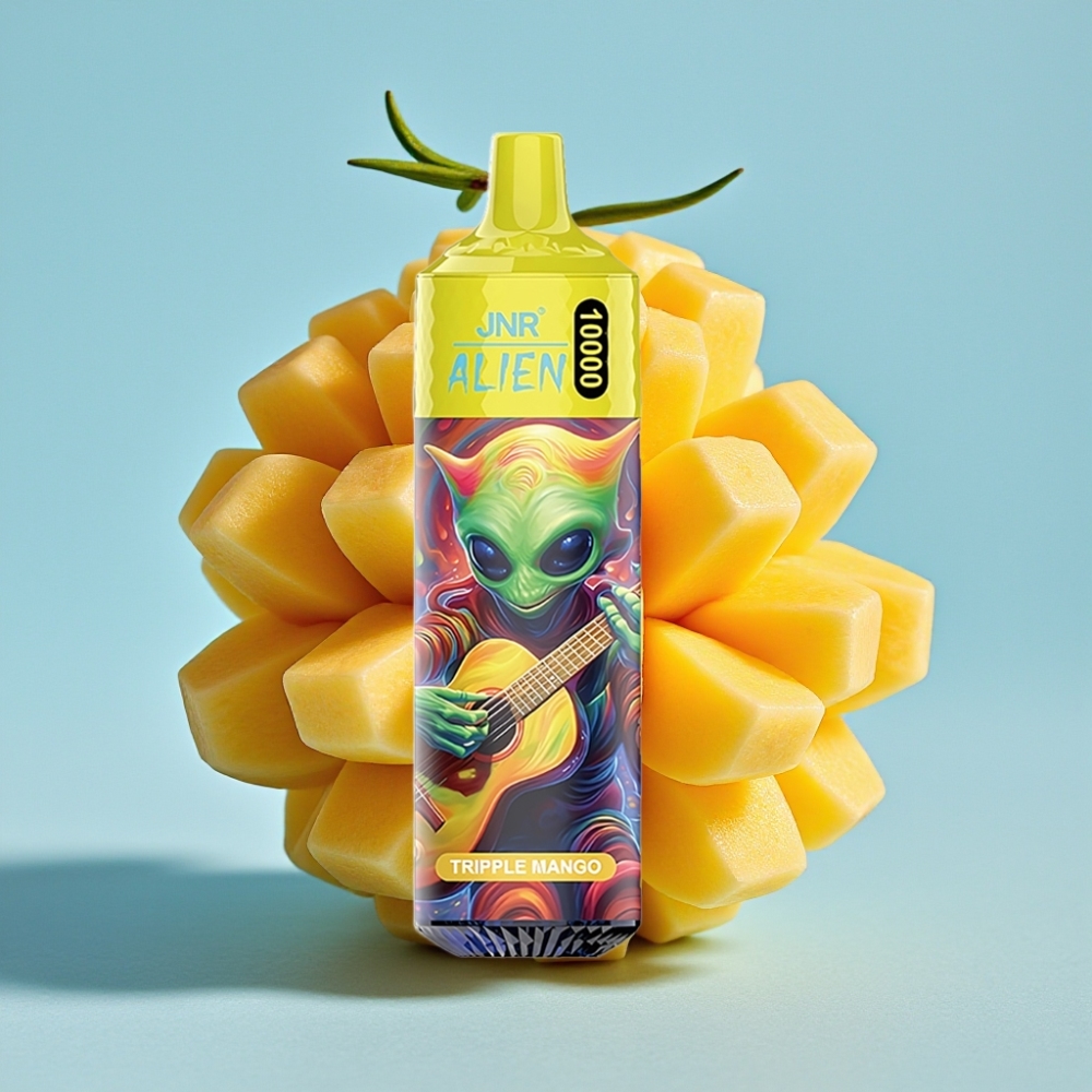 JNR Alien 10000 Puffs 850mAh Tipo-C Triple Mango Colombia wholesale vape