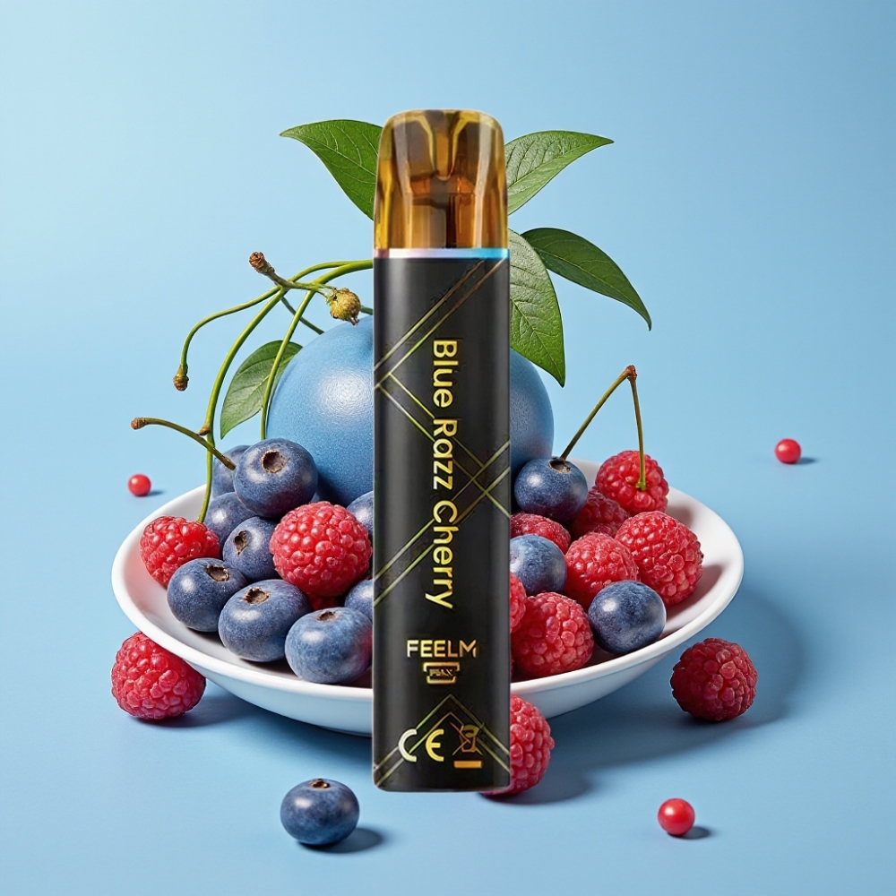 JNR BlackGolden 800 Puffs 2ml 2 Azul Cereza Razz Desechable